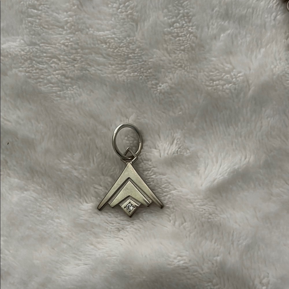 Silver Geometric pendant